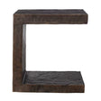 Modern European furniture - Golden Bronze Indoor/Outdoor Side Table - www.oroa.com