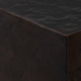 Modern European furniture - Golden Bronze Indoor/Outdoor Side Table - www.oroa.com