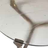 Modern European furniture - Round Cast Glass Indoor/Outdoor Coffee Table - www.oroa.com
