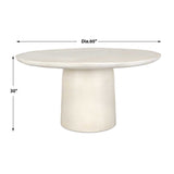 Cast Aluminum Indoor/Outdoor Dining Table | Uttermost  Madrone