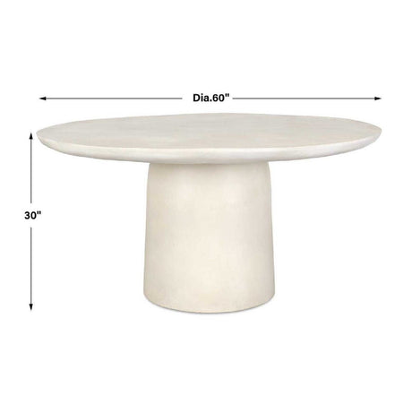 Cast Aluminum Indoor/Outdoor Dining Table | Uttermost  Madrone