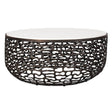 Modern European furniture - Bronze Base Indoor/Outdoor Coffee Table - www.oroa.com