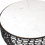 Modern European furniture - Bronze Base Indoor/Outdoor Coffee Table - www.oroa.com