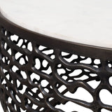 Modern European furniture - Bronze Base Indoor/Outdoor Coffee Table - www.oroa.com