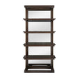 Modern European furniture - Dark Oak Bookshelf - www.oroa.com