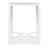 Modern European furniture - White Aluminum Indoor/Outdoor Bar Table - www.oroa.com