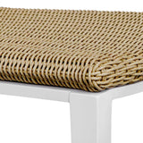 White Aluminum Outdoor Dining Chair | Uttermost Calbas