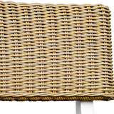 White Aluminum Outdoor Dining Chair | Uttermost Calbas