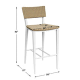 Wicker Outdoor Bar Stool | Uttermost Calbas