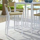Wicker Outdoor Bar Stool | Uttermost Calbas