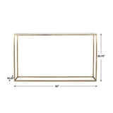 Modern European furniture - White Marble Minimalist Console Table - www.oroa.com
