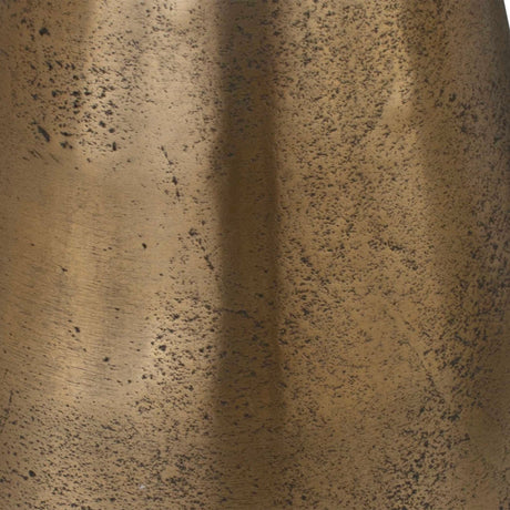Modern European furniture - Antique Brass Indoor/Outdoor Drink Table - www.oroa.com