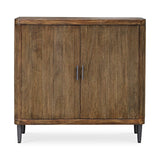 Modern European furniture - Wooden Tambour 2-Door Cabinet - www.oroa.com