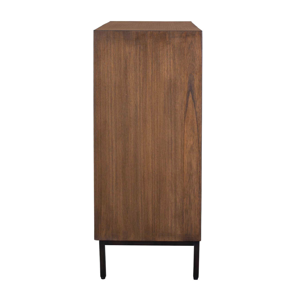 Modern European furniture - Carved Mindi Wood 2-Door Cabinet - www.oroa.com
