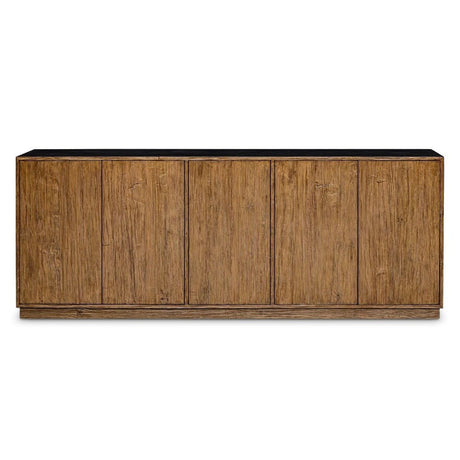Modern European furniture - Teak Wood 5-Door Cabinet - www.oroa.com
