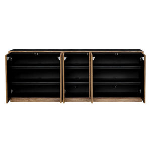   Teak Wood 5-Door Cabinet | Oroa.com