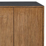 Modern European furniture - Teak Wood 5-Door Cabinet - www.oroa.com