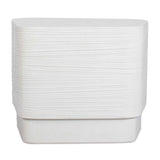 Modern European furniture - White Concrete Indoor/Outdoor Side Table - www.oroa.com
