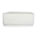 Modern European furniture - Natural Concrete Indoor/Outdoor Coffee Table - www.oroa.com