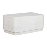 Modern European furniture - Natural Concrete Indoor/Outdoor Coffee Table - www.oroa.com