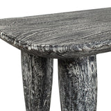 Hand-Carved Suar Wood Bench | Uttermost Fade to Black