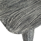 Hand-Carved Suar Wood Bench | Uttermost Fade to Black