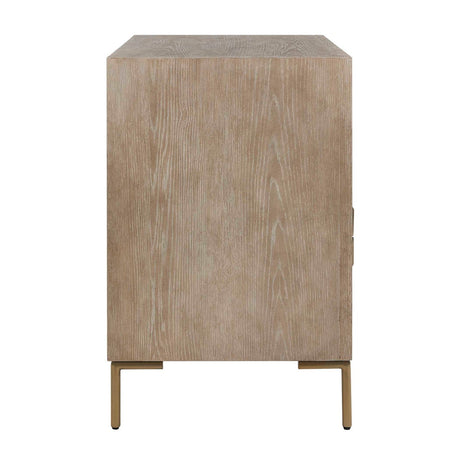 Modern European furniture - Light Oak 2-Drawer Side Table - www.oroa.com