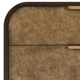 Modern European furniture - Two-Toned Oak 3-Drawer Chest - www.oroa.com