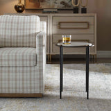Modern European furniture - Gray Marble Accent Table - www.oroa.com
