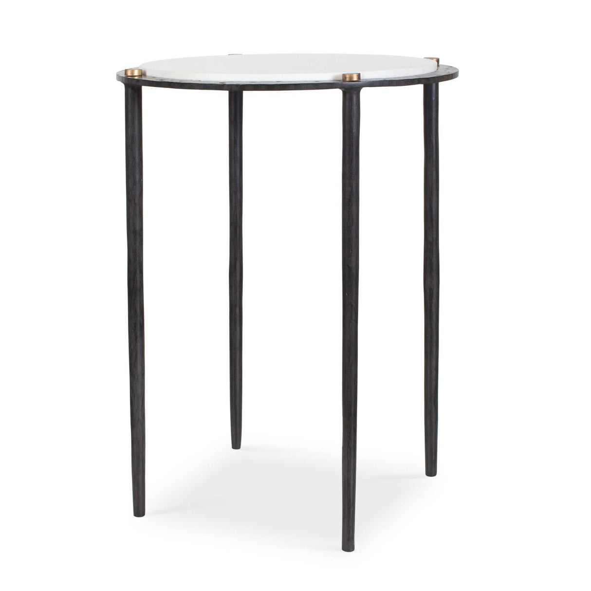   Gray Marble Accent Table | Oroa.com