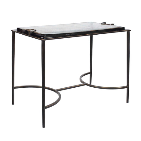 Cast Glass Accent Table | Uttermost Eisen
