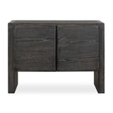 Modern European furniture - Elm Wood 2-Door Cabinet - www.oroa.com