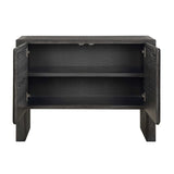 Modern European furniture - Elm Wood 2-Door Cabinet - www.oroa.com
