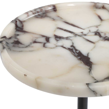 Modern European furniture - White Marble Round Drink Table - www.oroa.com