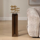 Modern European furniture - Clear Top Side Table - www.oroa.com