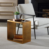 Modern European furniture - Round Glass Side Table - www.oroa.com