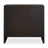 Modern European furniture - Brown Wooden 4-Drawer Chest - www.oroa.com