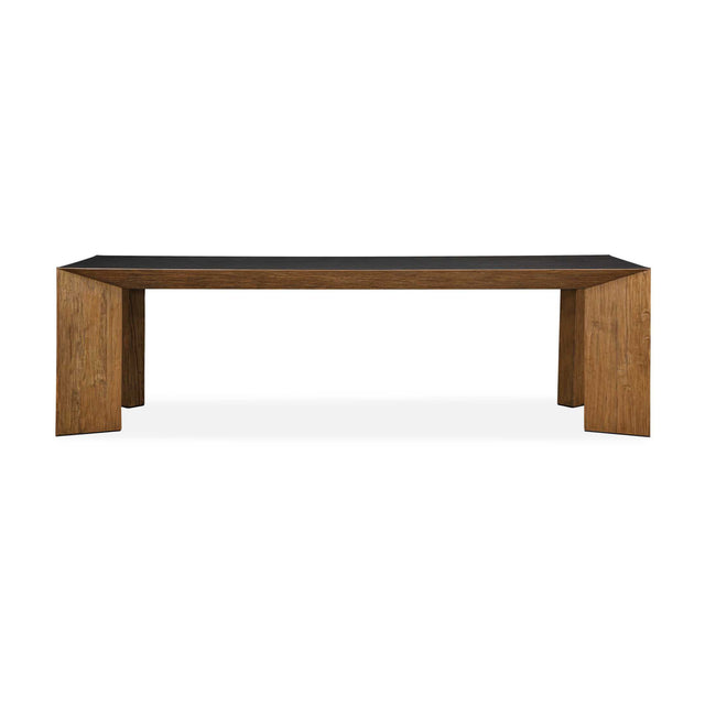 Modern European furniture - Black Concrete Top Dining Table - www.oroa.com