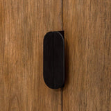 Modern European furniture - Mindi Wood 2-Door Cabinet - www.oroa.com