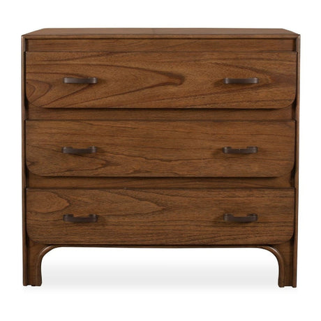 Modern European furniture - Rustic Wooden 3-Drawer Chest - www.oroa.com