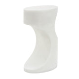 Modern European furniture - White Stone Indoor/Outdoor Accent Table - www.oroa.com