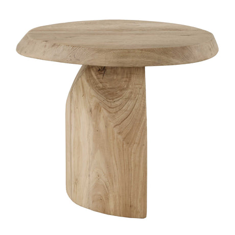 Modern European furniture - Oval Oak Side Table - www.oroa.com
