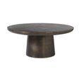 Modern European furniture - Golden Bronze Indoor/Outdoor Coffee Table - www.oroa.com