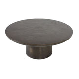 Modern European furniture - Golden Bronze Indoor/Outdoor Coffee Table - www.oroa.com