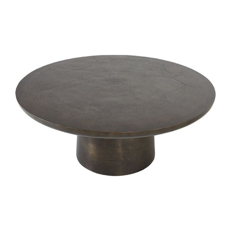Modern European furniture - Golden Bronze Indoor/Outdoor Coffee Table - www.oroa.com