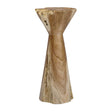 Modern European furniture - Hourglass Teak Indoor/Outdoor Drink Table - www.oroa.com