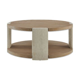 Modern European furniture - Oak Round Coffee Table - www.oroa.com