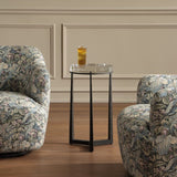 Crystal Top Accent Table | Uttermost Midas