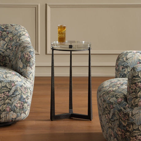 Crystal Top Accent Table | Uttermost Midas