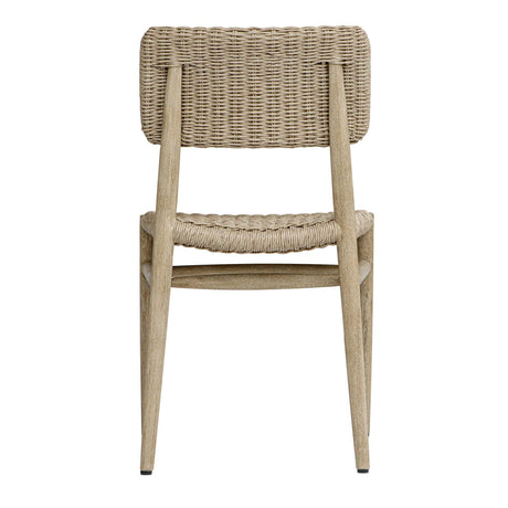 Modern European furniture - Woven Wicker Outdoor Dining Chair - www.oroa.com